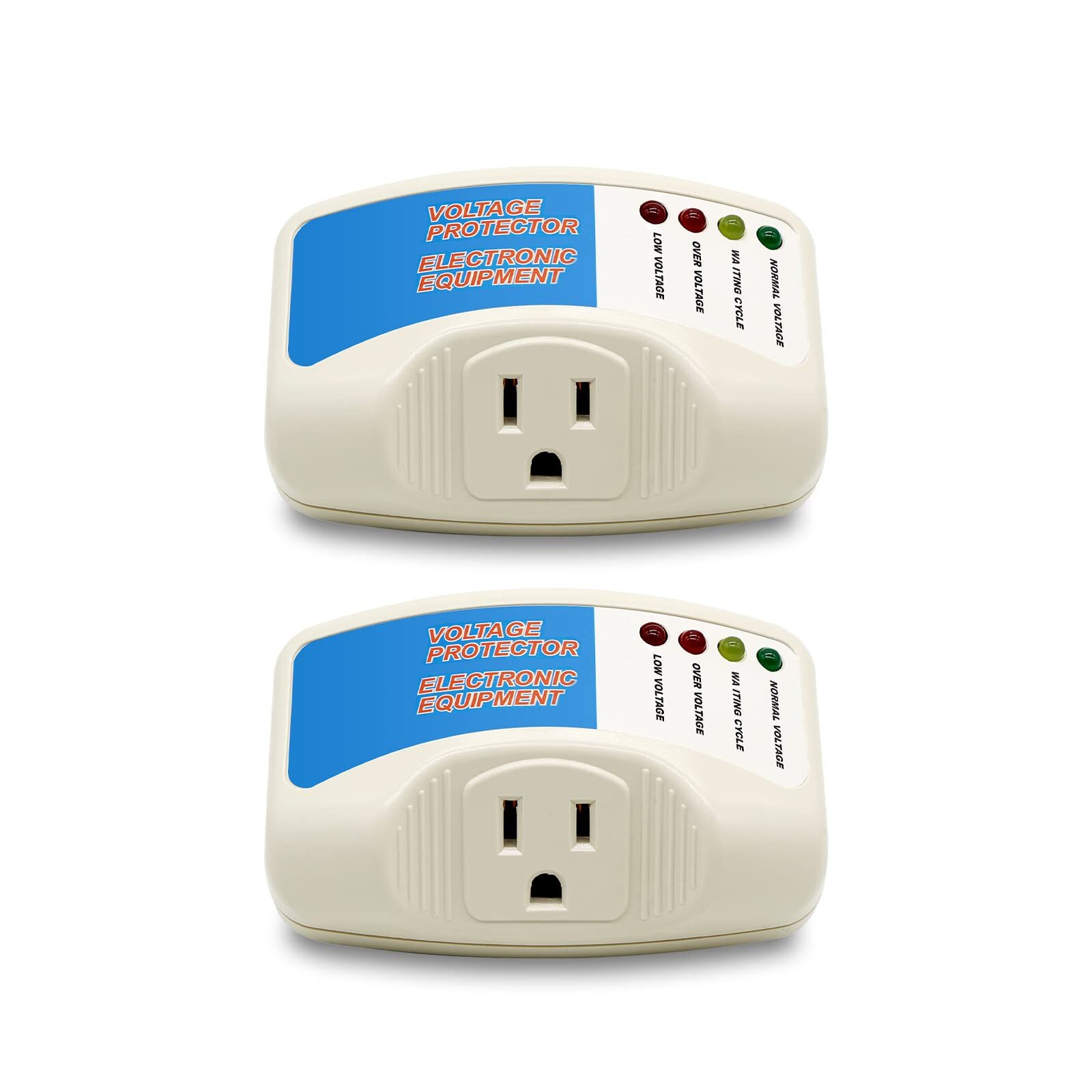 Voltage Protector for Home Appliances Surge Protection 1400W 120V 2 Pack