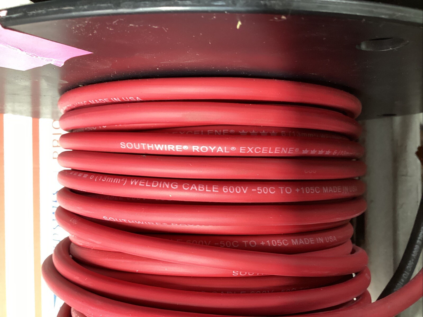 Southwire USA 6 Gauge AWG Welding Lead Car Battery Solar Cable Copper Wire #6