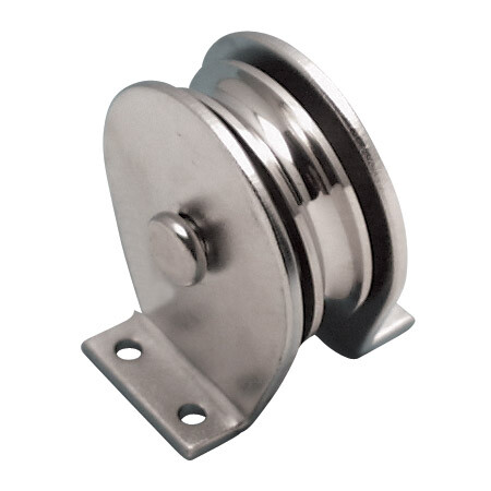 STAINLESS SURFACE MOUNT BLOCK, 2″ TYPE “L”, 304/316 SS