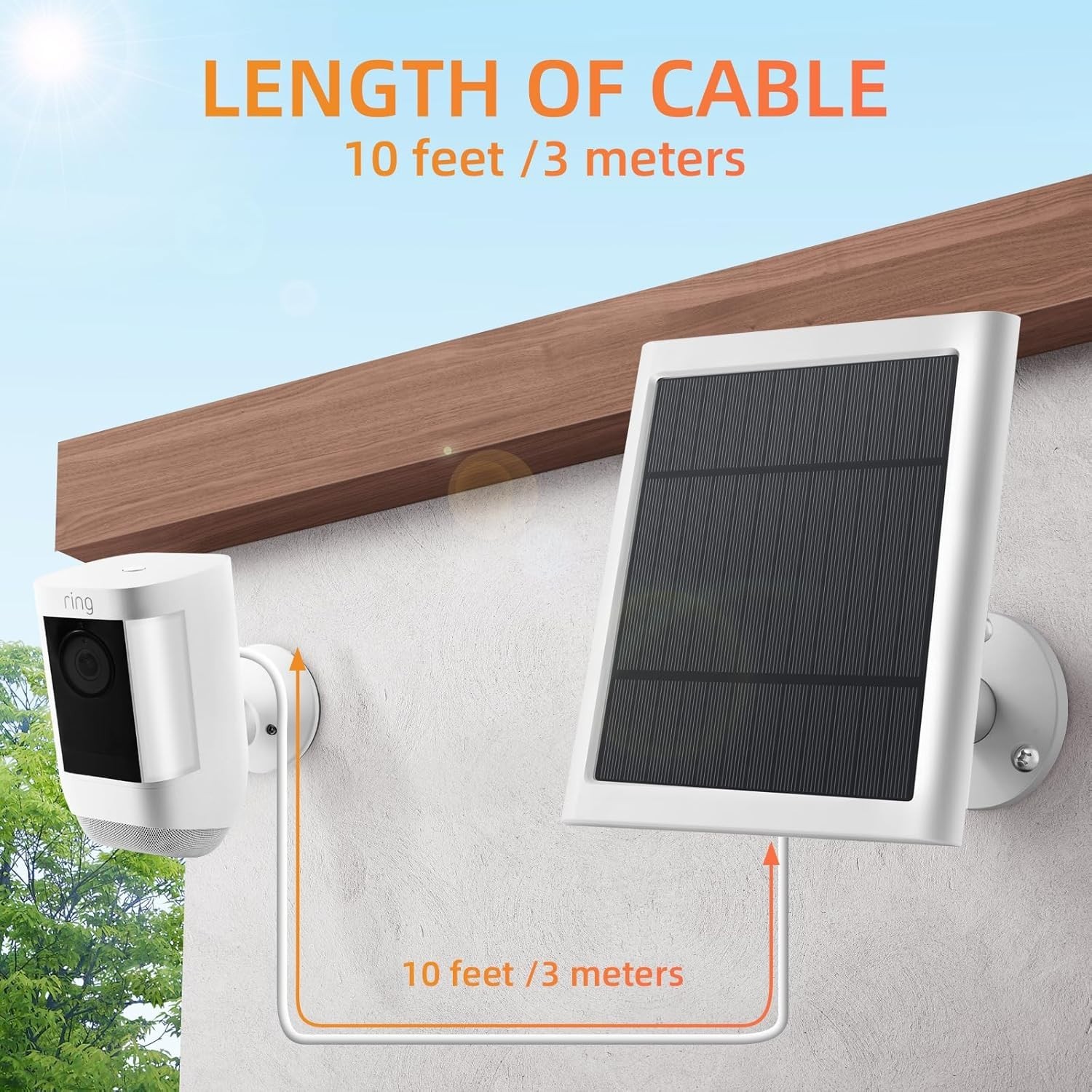 Ring Solar Panel Charger 2 Pack – 4W Fast Charge