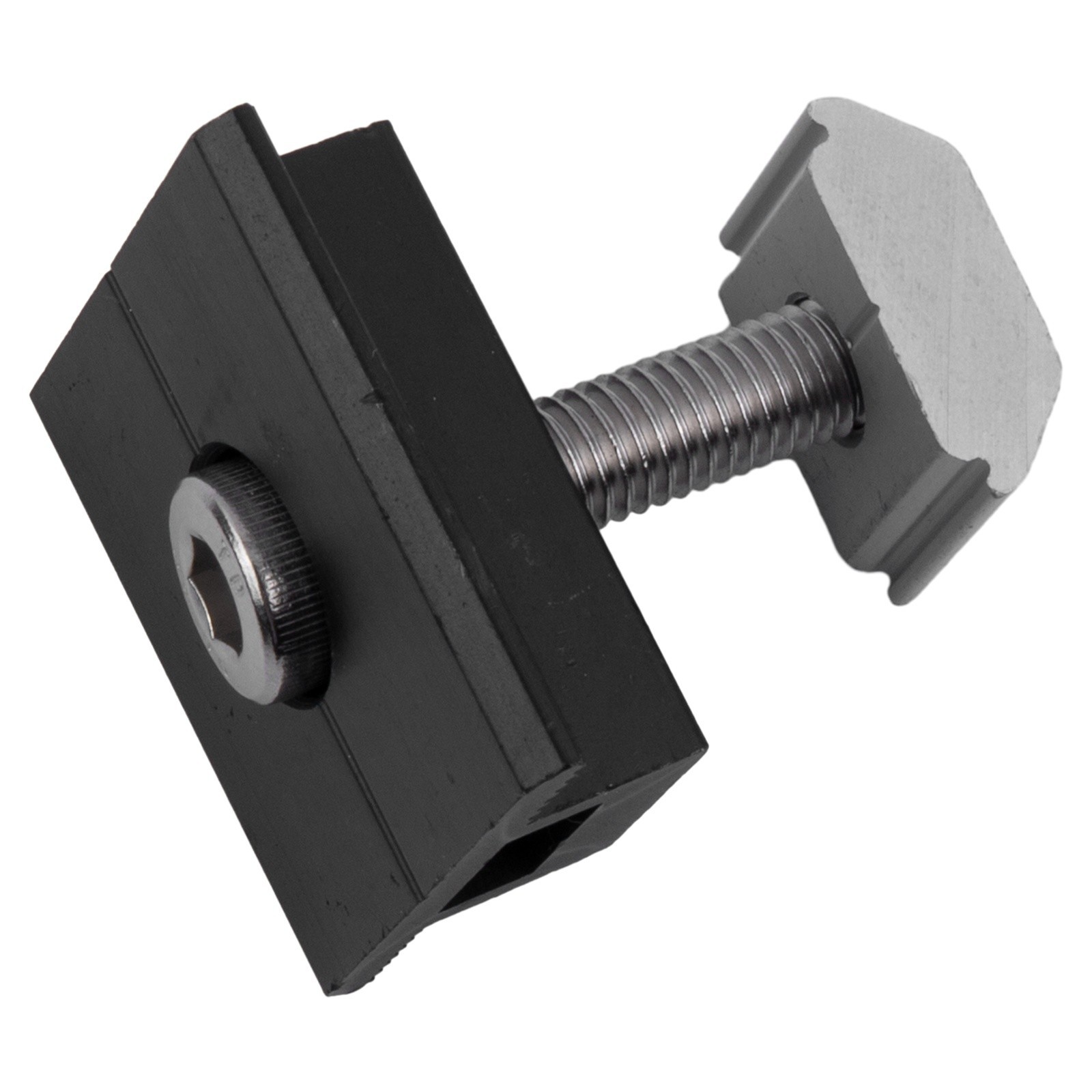 Professional Black Aluminum Alloy Solar Panel Mounting Bracket 30mm/35mm