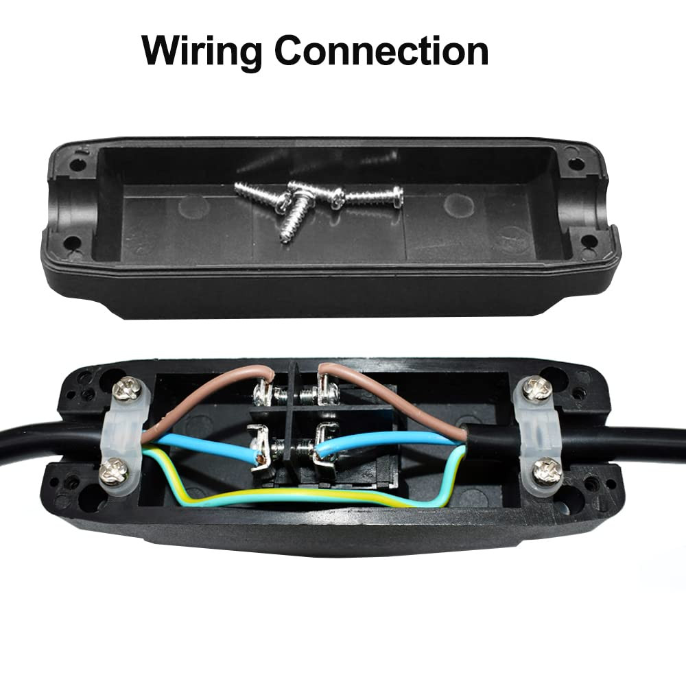 Inline Cord Switch, Heavy Duty 16A AC125V/250V Large Current In-Line On/Off R…