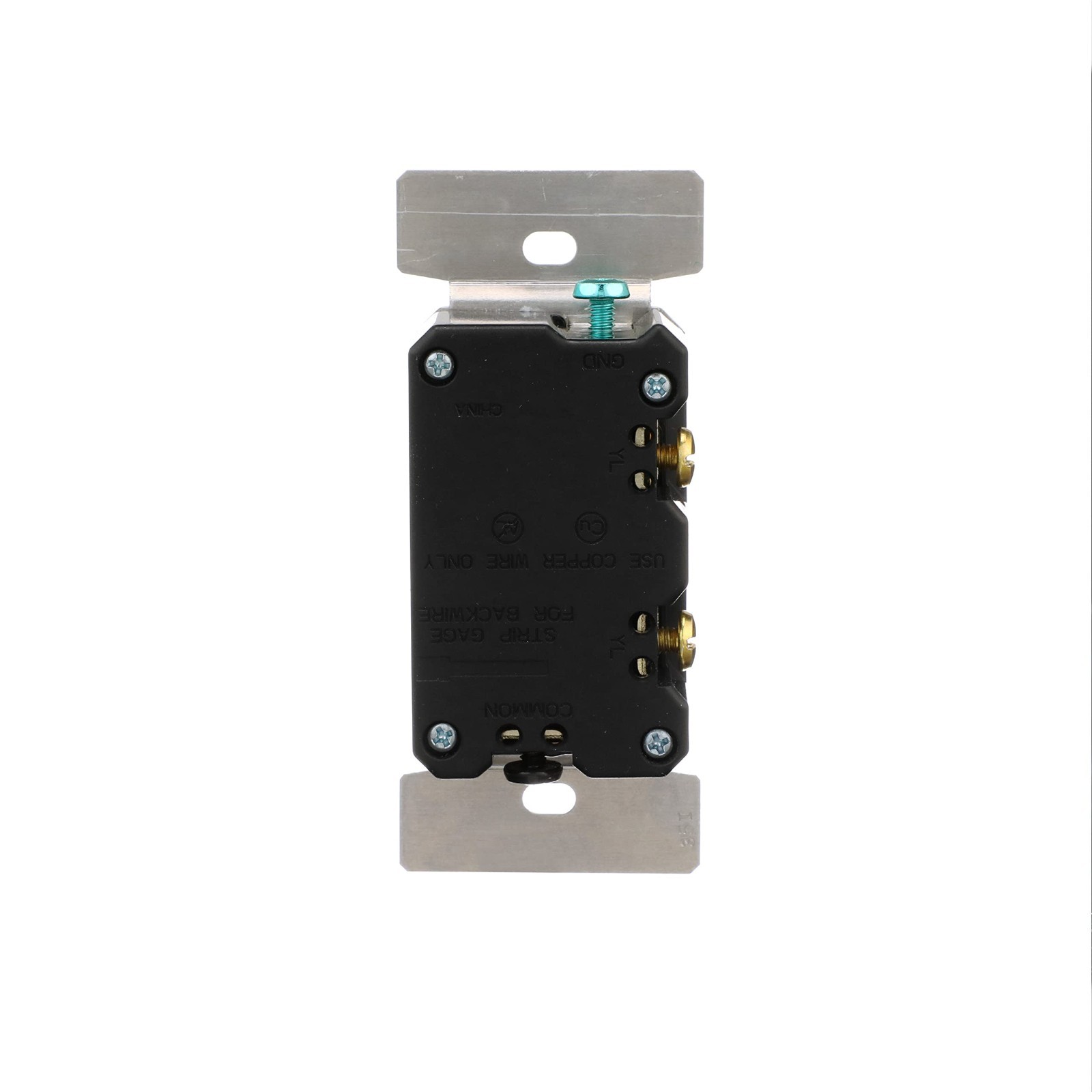 Universal Toggle Dimmer Switch 120V – Adjustable Light Control, Black/Brown/Gray