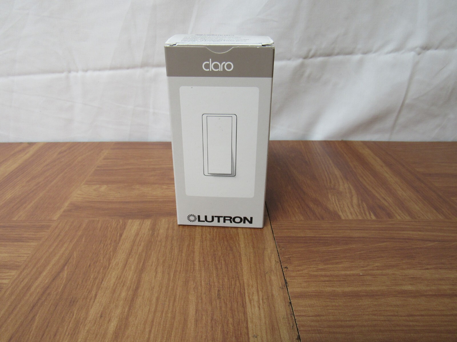 CA-1PS-LA- Lutron Claro 15-A General Purpose Switch Single-Pole – Light Almond