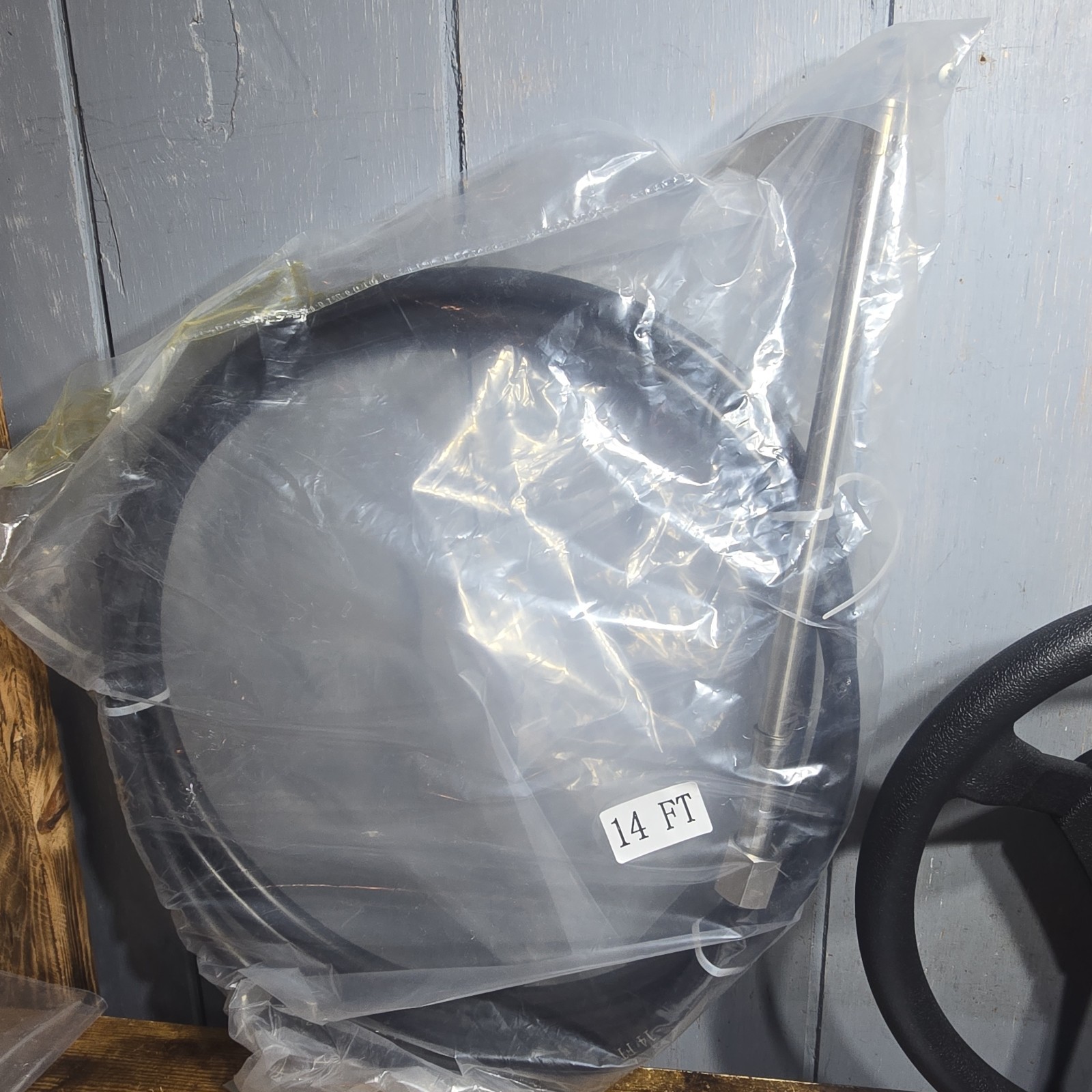 14ft Rotary Outboard Steering System Kit for Yachts/Fishing Boats