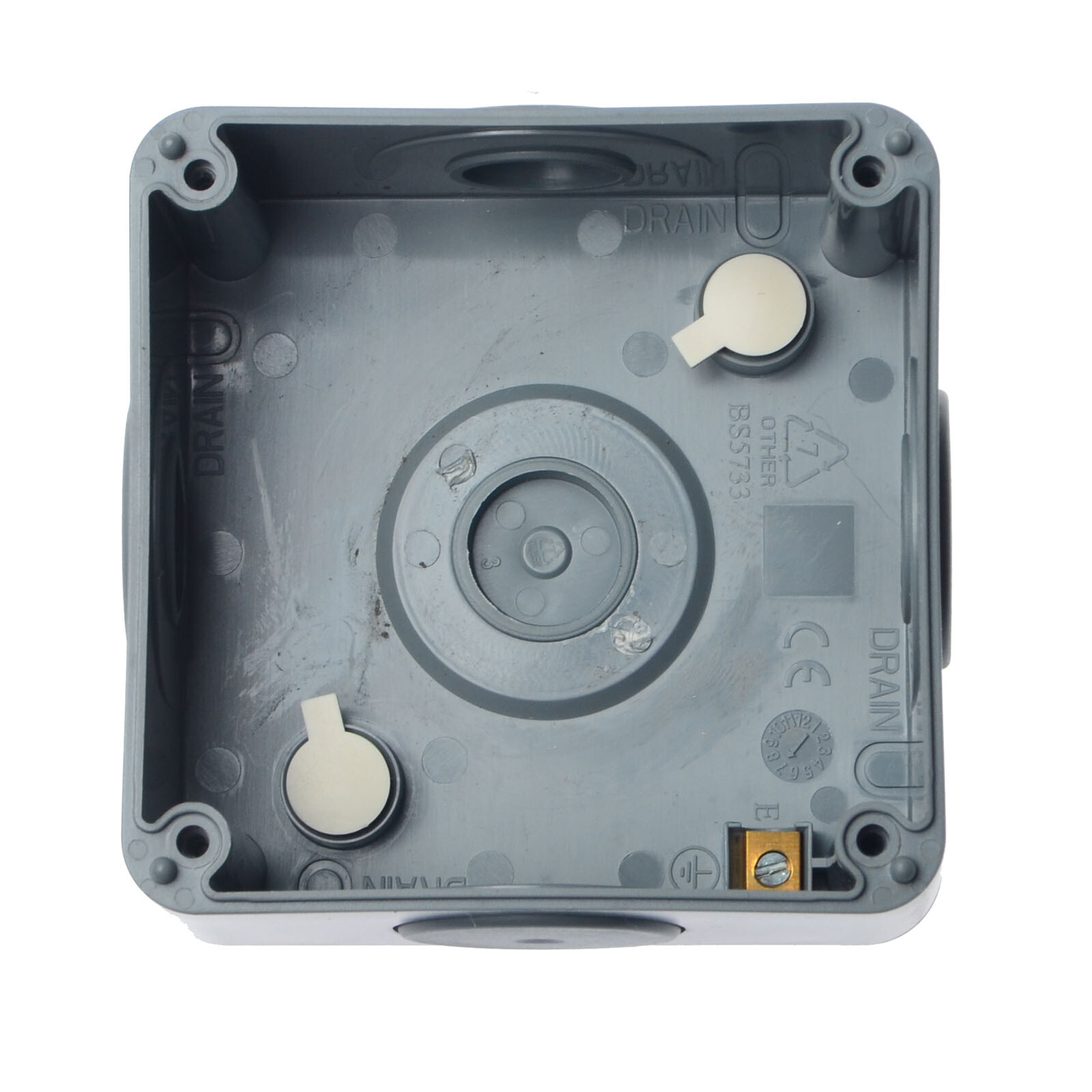 IP66 Waterproof Light Switch Single 2-Gang 10A Dustproof Weatherproof Outdoor US