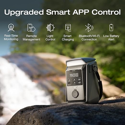 EcoFlow TRAIL Plus 300 DC Portable Power Station 288Wh 140W USB-C Camping Travel