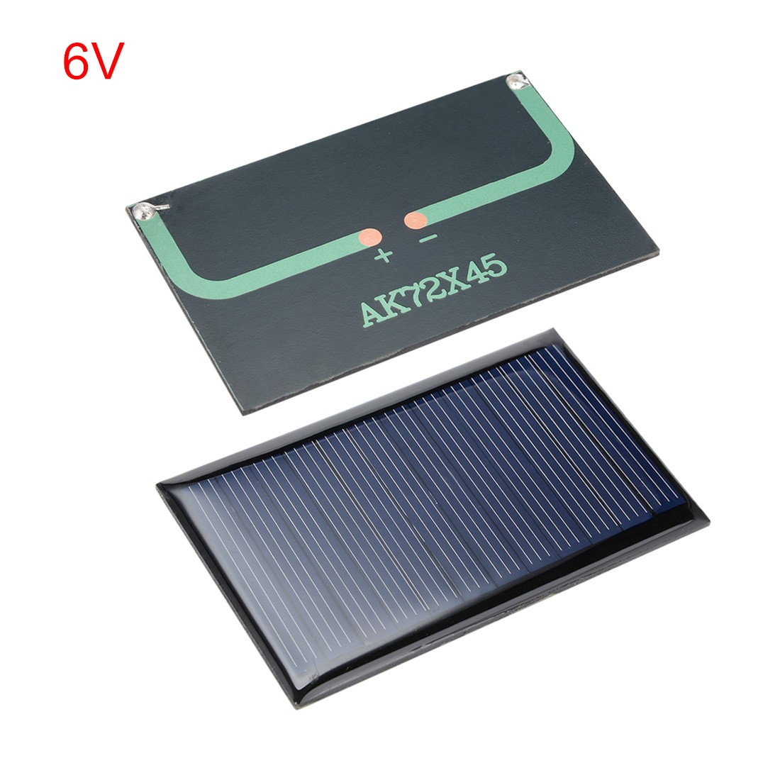 6V 60mA Poly Mini Solar Cell Panel Module 72mm x 45mm DIY Solar Panel,5Pcs