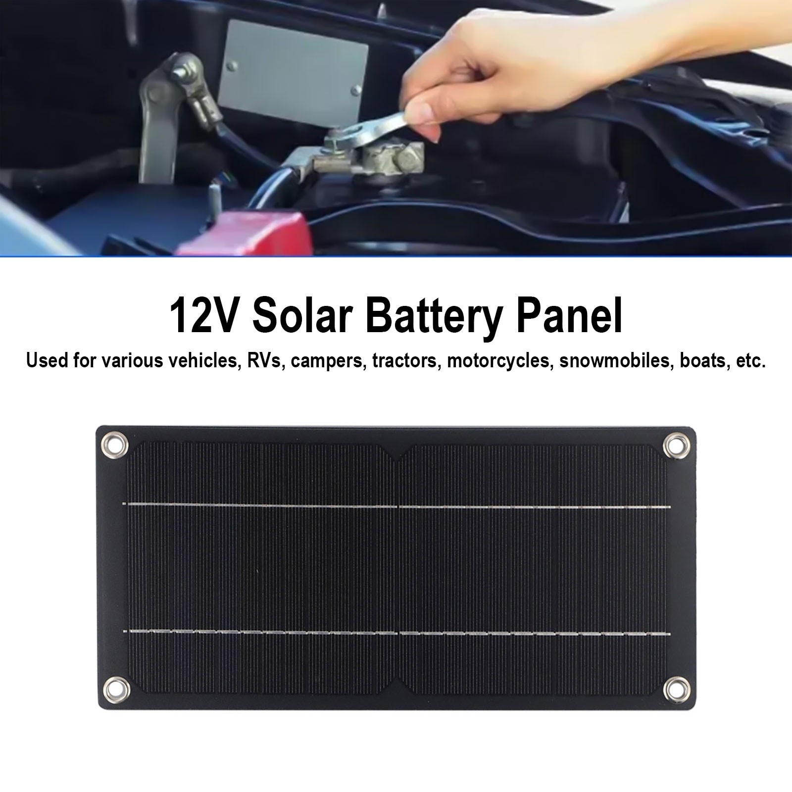 Scratch Resistant & Waterproof 60W Solar Panel Kit with Lasting Construction