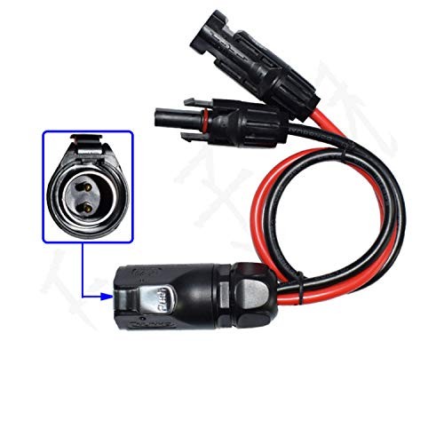 10AWG 2 Pin Power Industrial Circular Connector，for Furrion,Solar 40cm/1.3ft