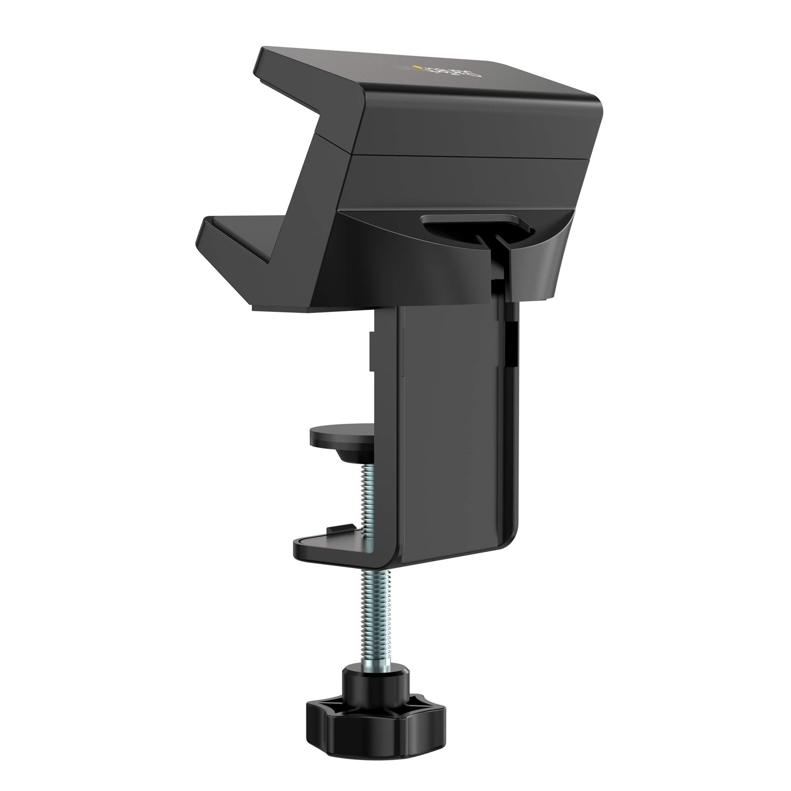 StarTech.com Universal Power Strip Desk Mount – 2.8×4.2×7.6 in, Black