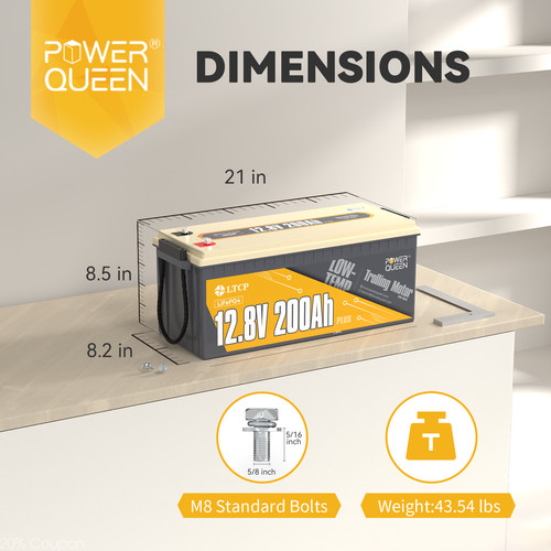 12V/24V 200Ah 300Ah 410Ah LiFePO4 Lithium Battery for Solar Marine Off-grid LOT