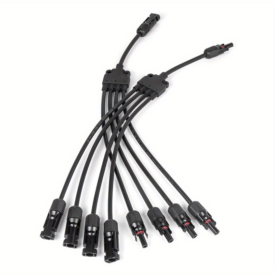 1000V 4 to 1 Solar Panel Connector 4 Way Solar Panel Parallel Connectors