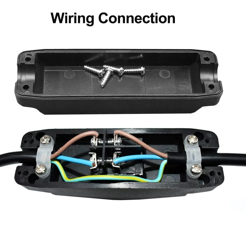 Inline Cord Switch, Heavy Duty 16A AC125V/250V Large Current in-Line On/Off