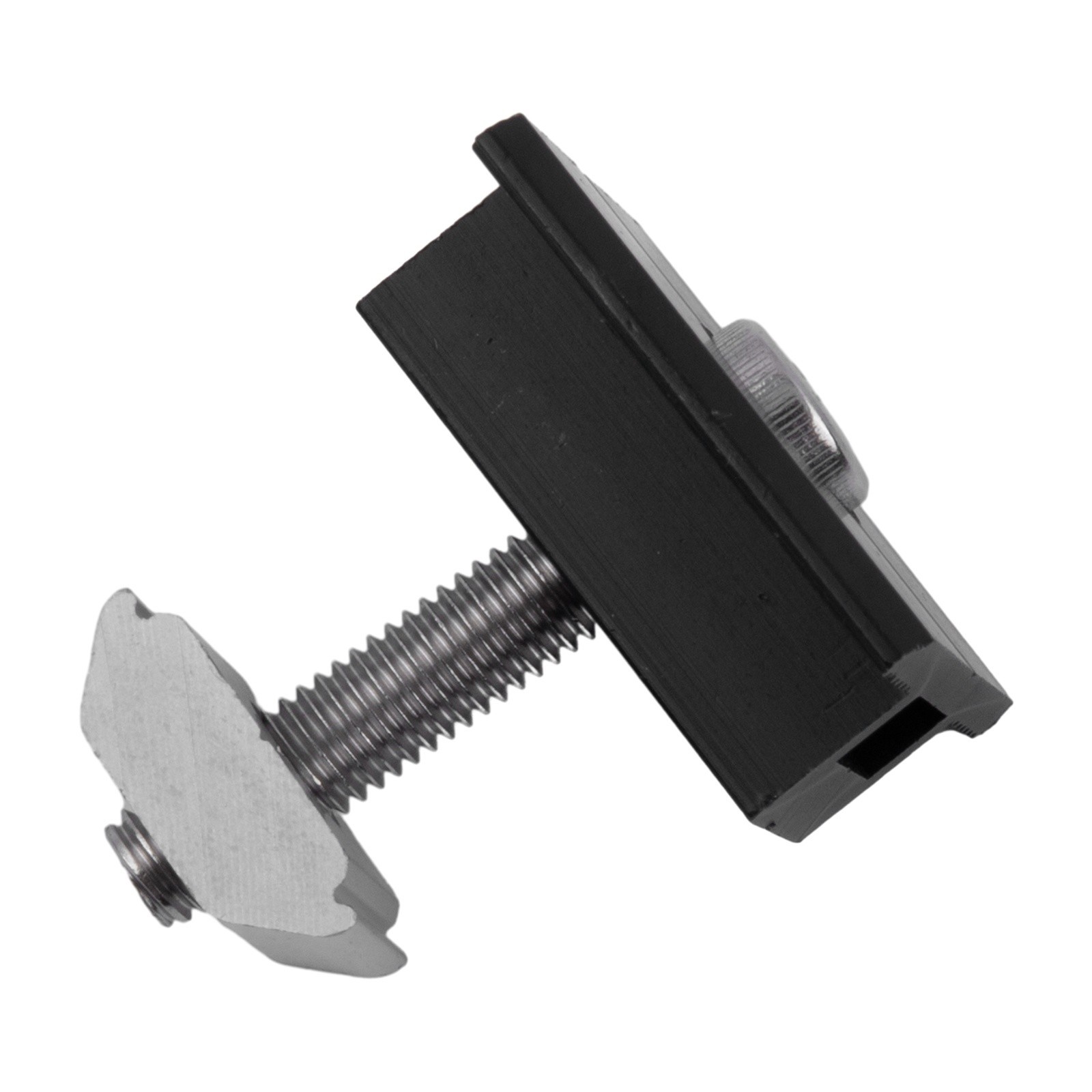 Professional Black Aluminum Alloy Solar Panel Mounting Bracket 30mm/35mm