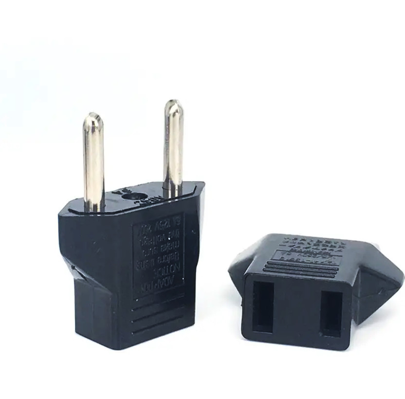 10-PACK 110V to 220V Plug Adapter US Canada MEX JPN Converter to EU Korea Asia
