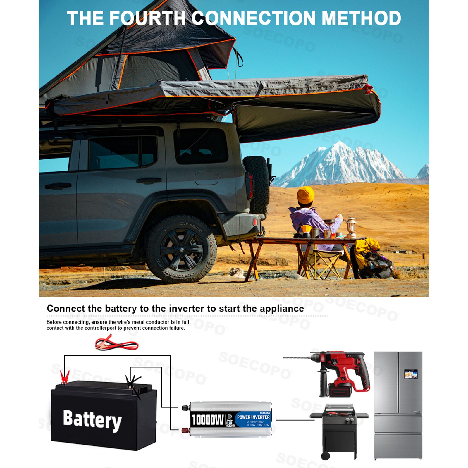 10000W Solar Power Kit 12V-110V/220V + 2pcs Solar Panels + 100A Controller3K