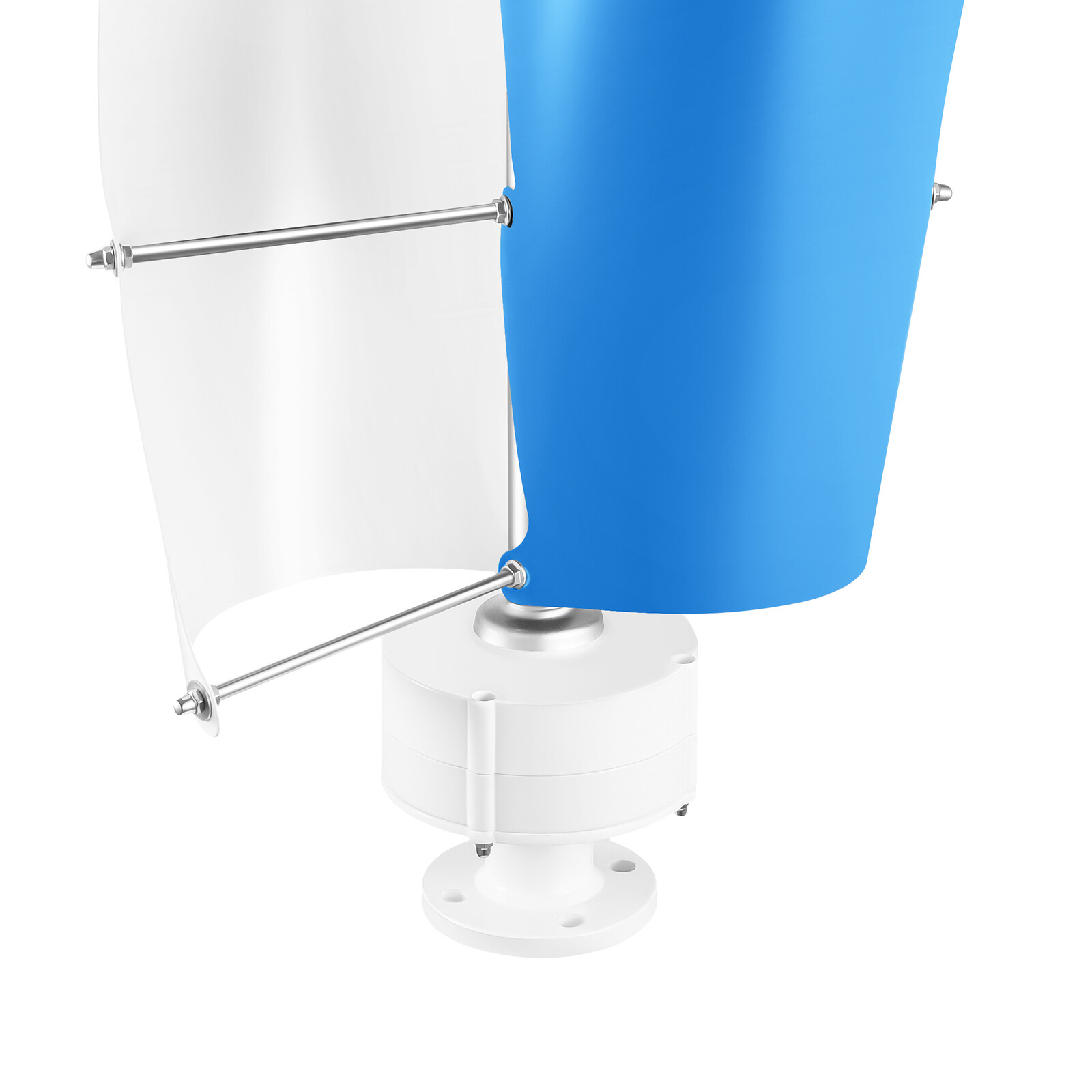 500W Vertical Axis Wind Turbine Generator 12V with Controller Home Windmill Kit