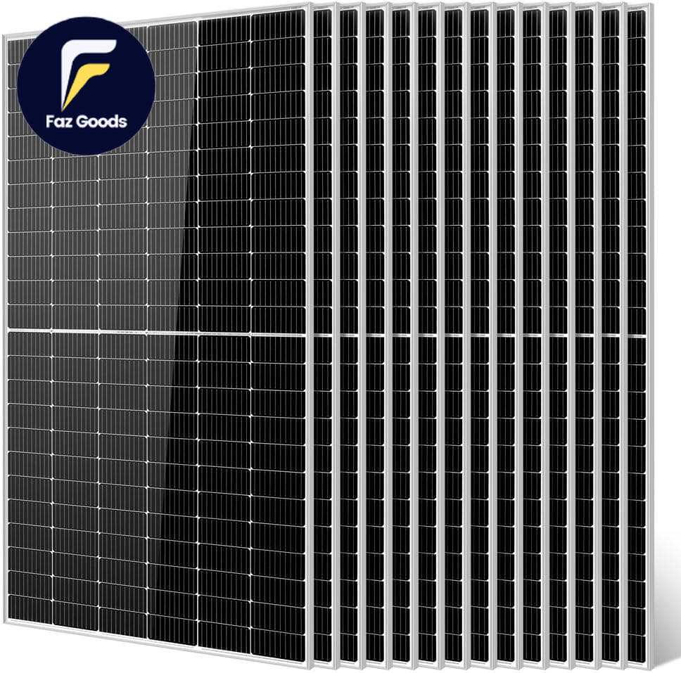 SUNGOLDPOWER 14PCS 550W Solar Panel Ul61730 18Bb Monocrystalline Grade