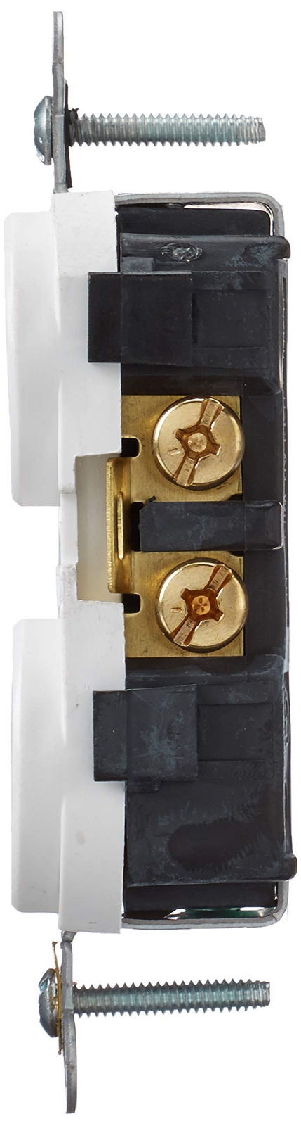 Leviton 20 Amp 250 Volt Narrow Body Duplex Electrical Outlet Commercial Grade…