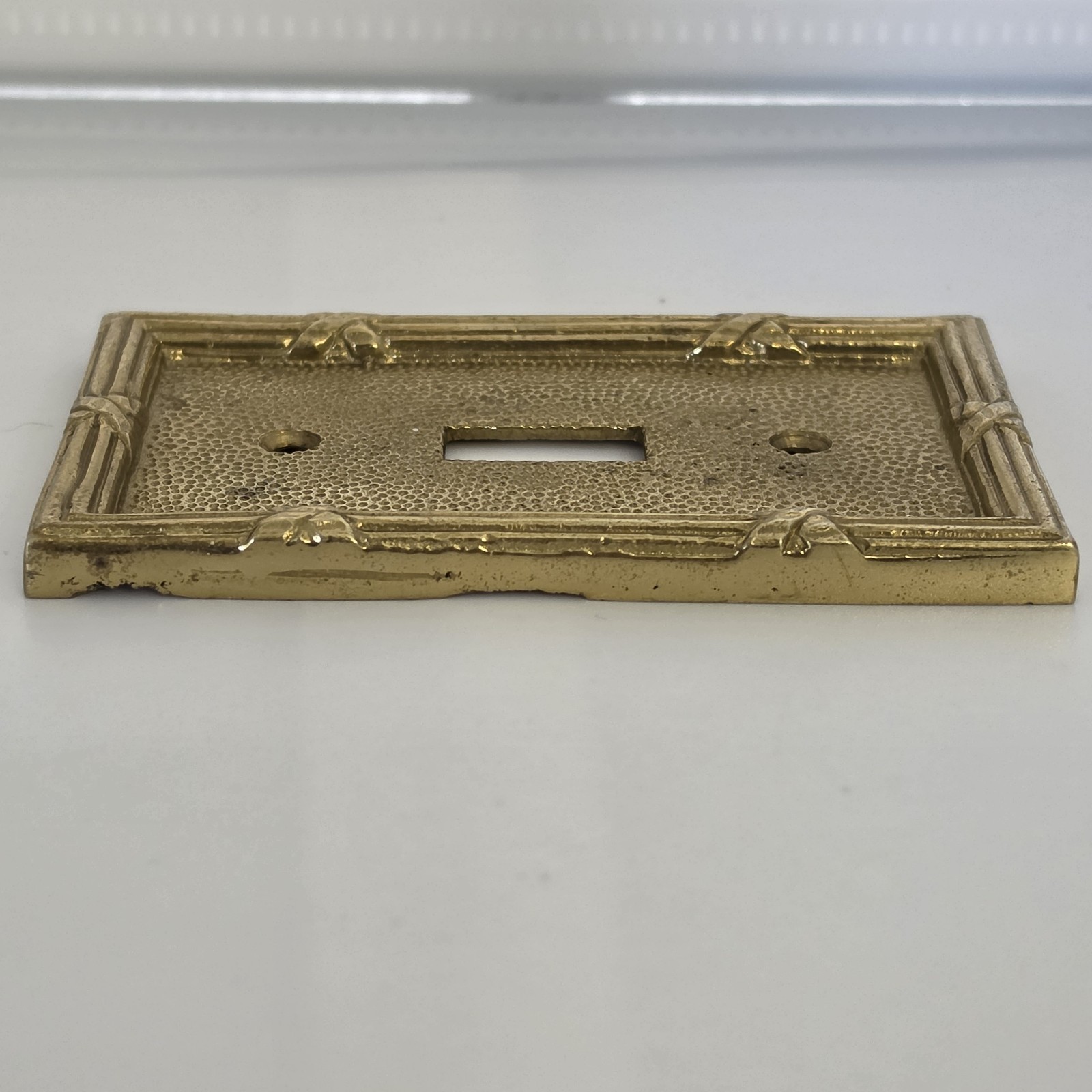 Phylrich Ribbon and Reed collection Light Switch Plate Gold
