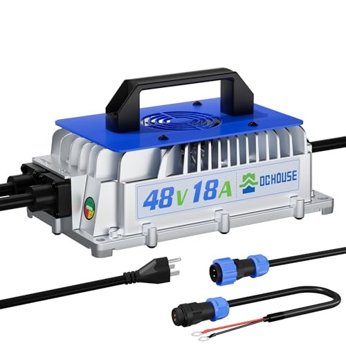 Lithium Battery Charger, 900W Fast Charger, Charging Efficiency ≥ 93%, 48V 18A