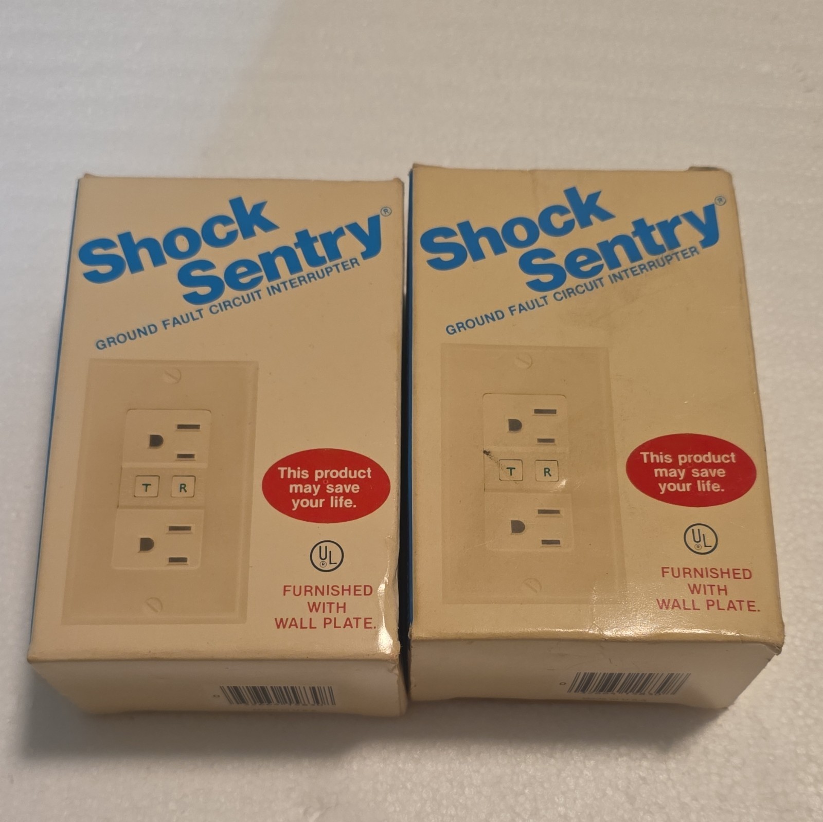 Eagle Shock Sentry GFCI Receptacle w/ Wall Plate
