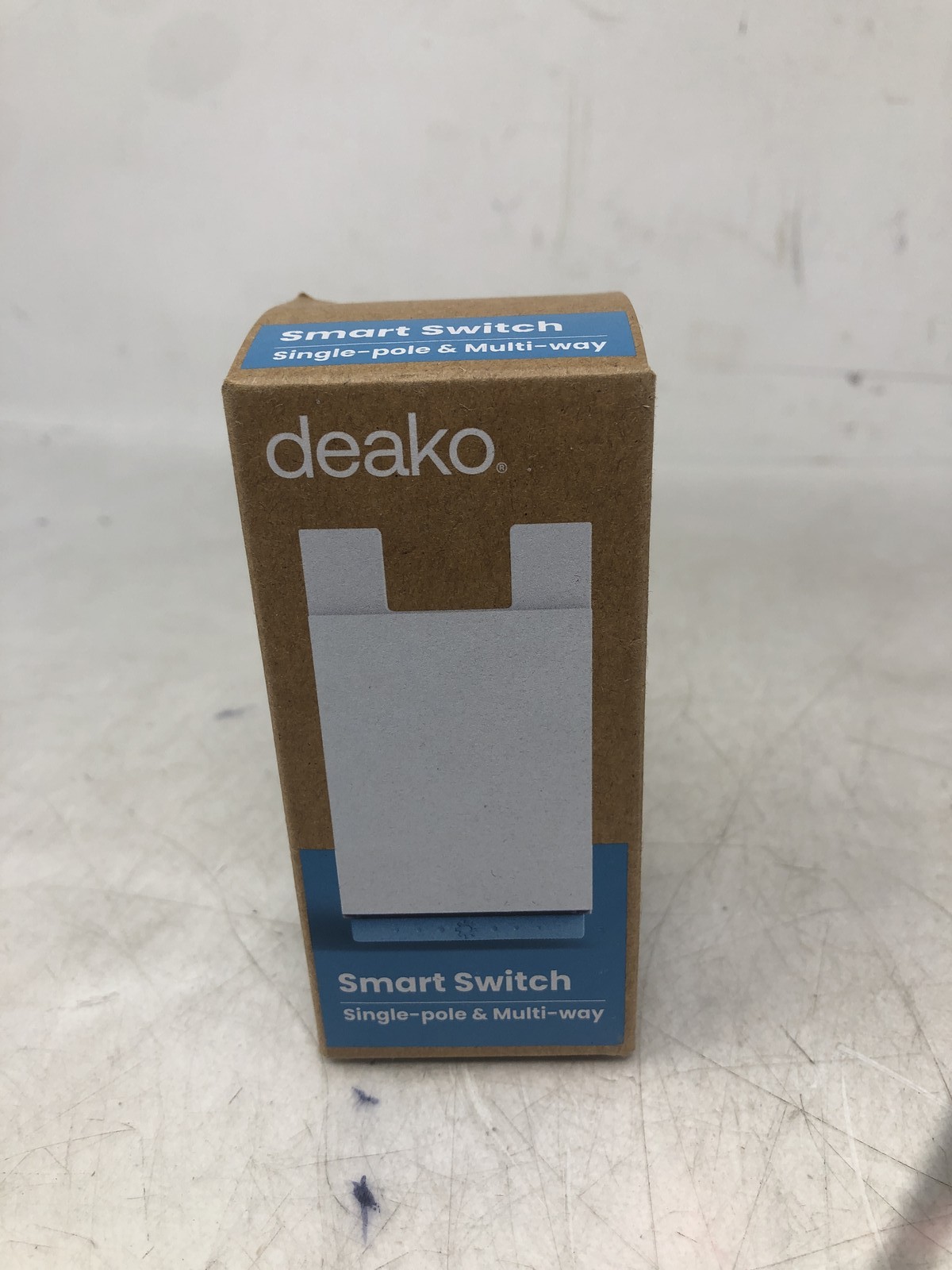 Deako Smart Light Switch Single-Pole & Multi-Way White,Led/Cfl 240W