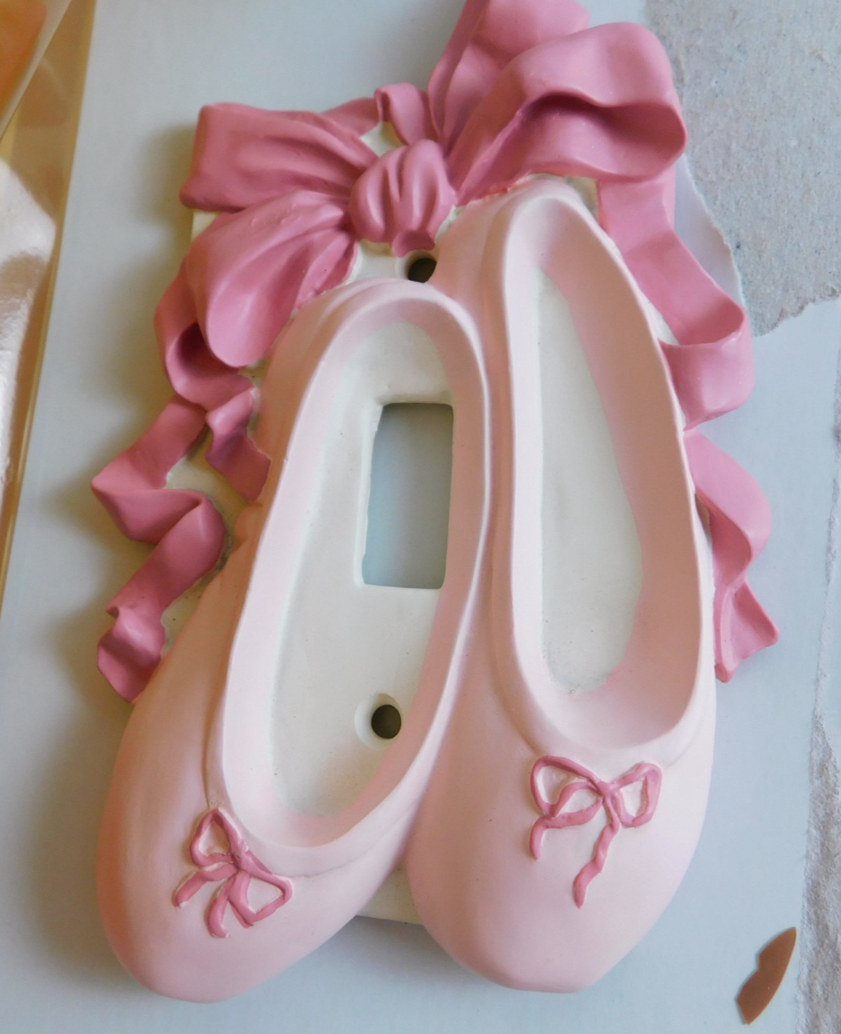 Vicki Lane Ballerina Light Switch Cover Plate 3D Vintage Hand Painted NEW Resin?