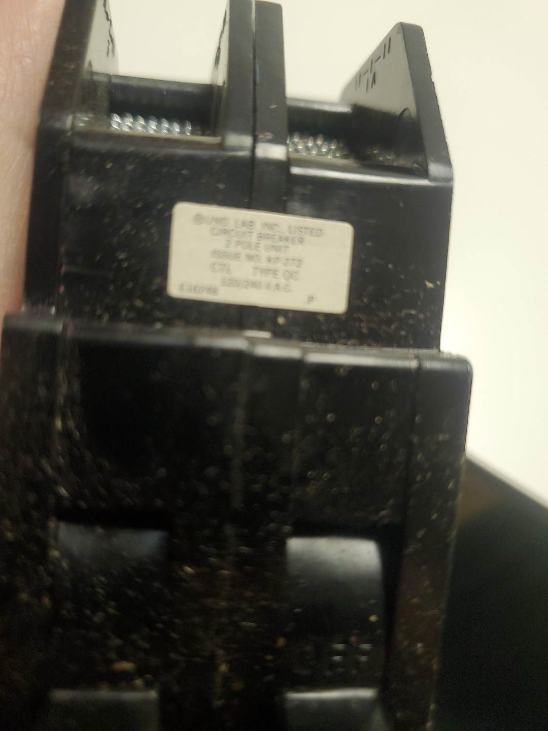 NEW OLD STOCK Zinsco 2 Pole 100 Amp Type Q QC Circuit Breaker Plug On 240V 2P