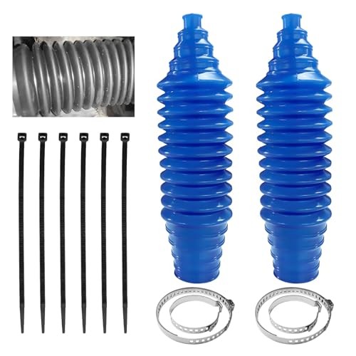 12PCS Car Rack and Pinion Boot Kit – Waterproof & Dustproof Silicone Blue
