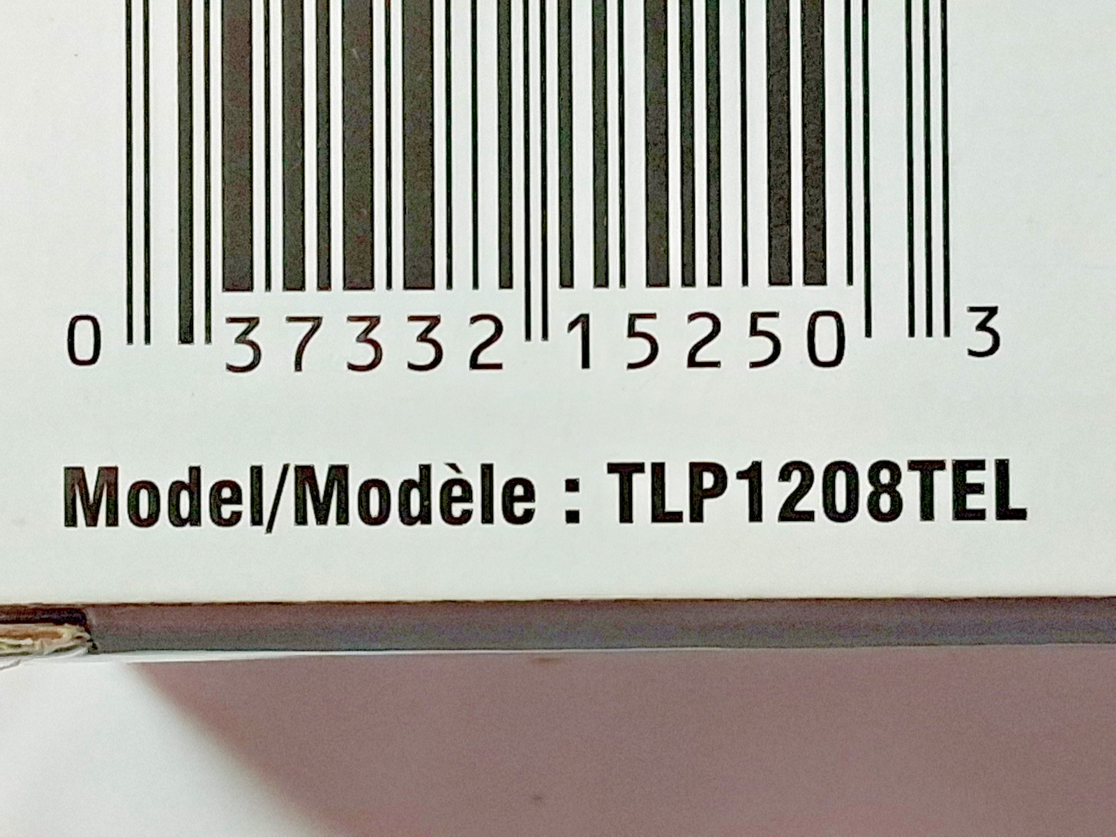 Tripp-Lite Power Outlet Strip 12 Outlets 120 VAC15 Amps 8ft Cord TLP1208TEL