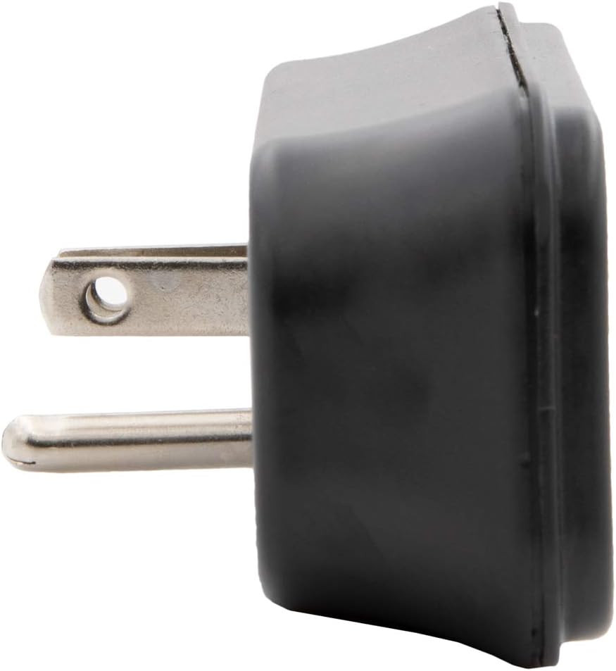 3 Grounded Multi Outlet Adapter Wall Plug, Black Outlet Tap, 4 Pack |