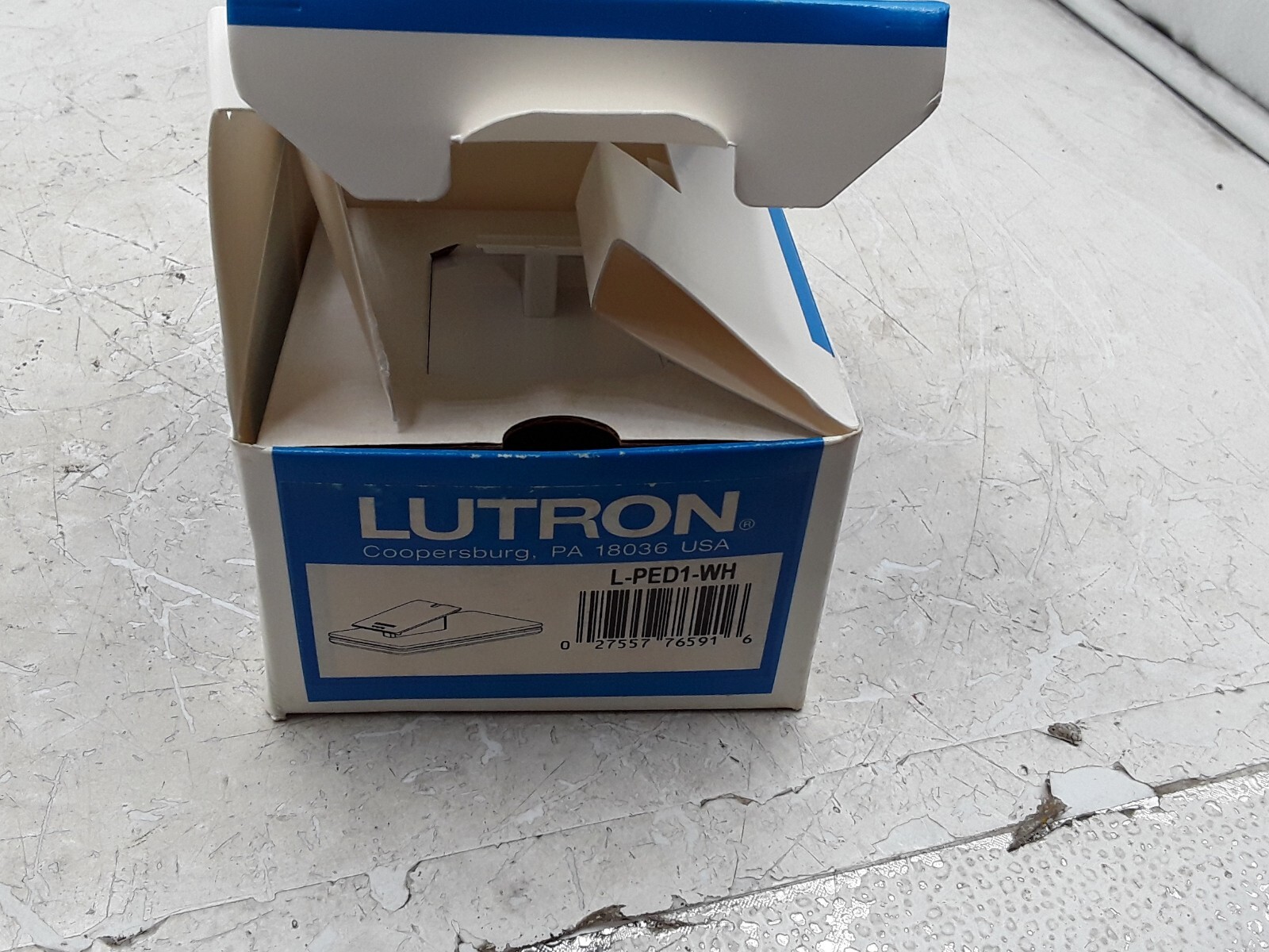 Lutron L-PED1-WH Pico Tabletop Pedestal White