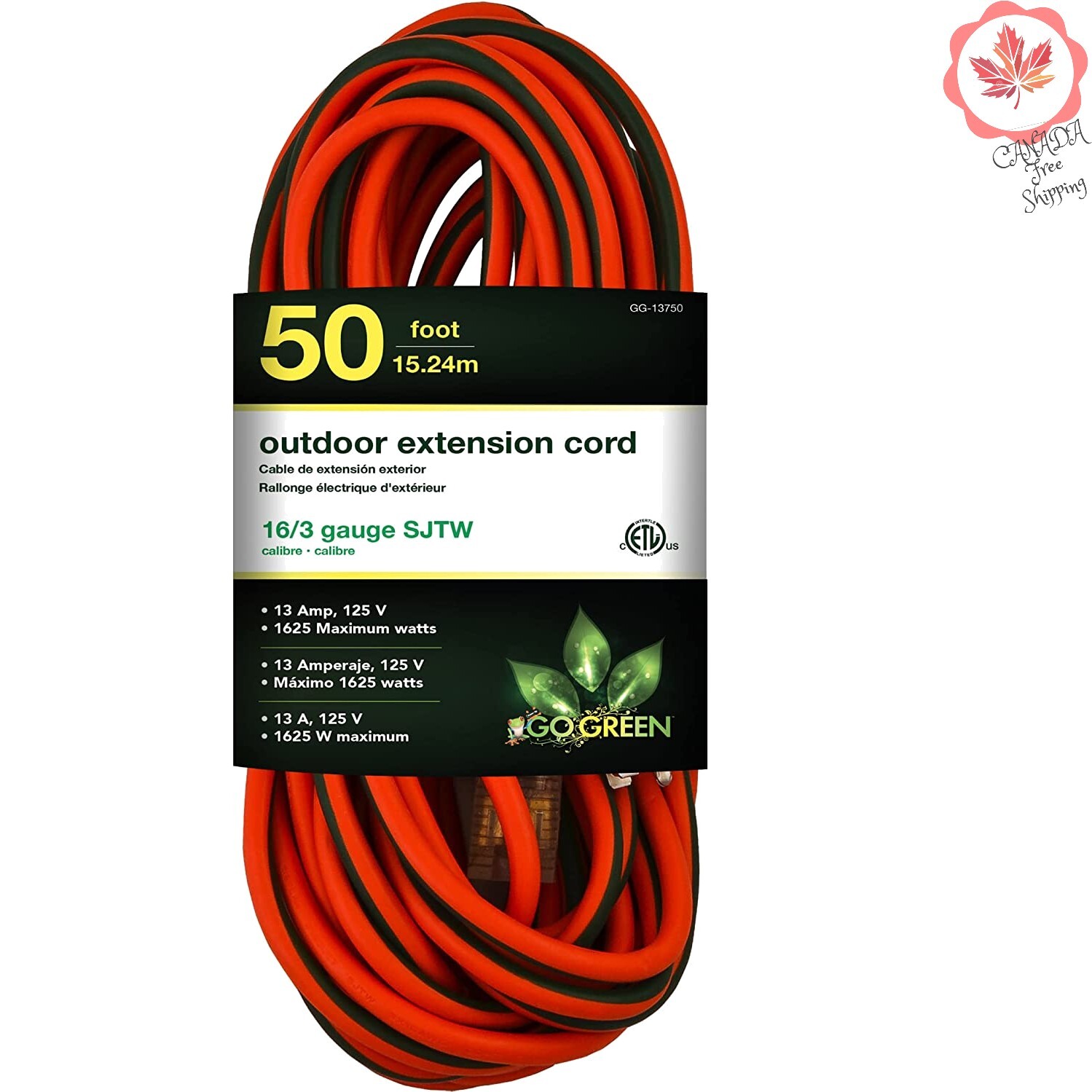 All-Weather Extension Cord – Indestructible – Abrasion-Resistant – 50ft