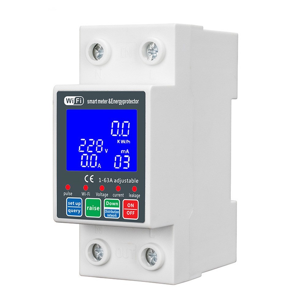 WiFi Pump Controller for Tuya with Smart Remote Access and Leakage Protection