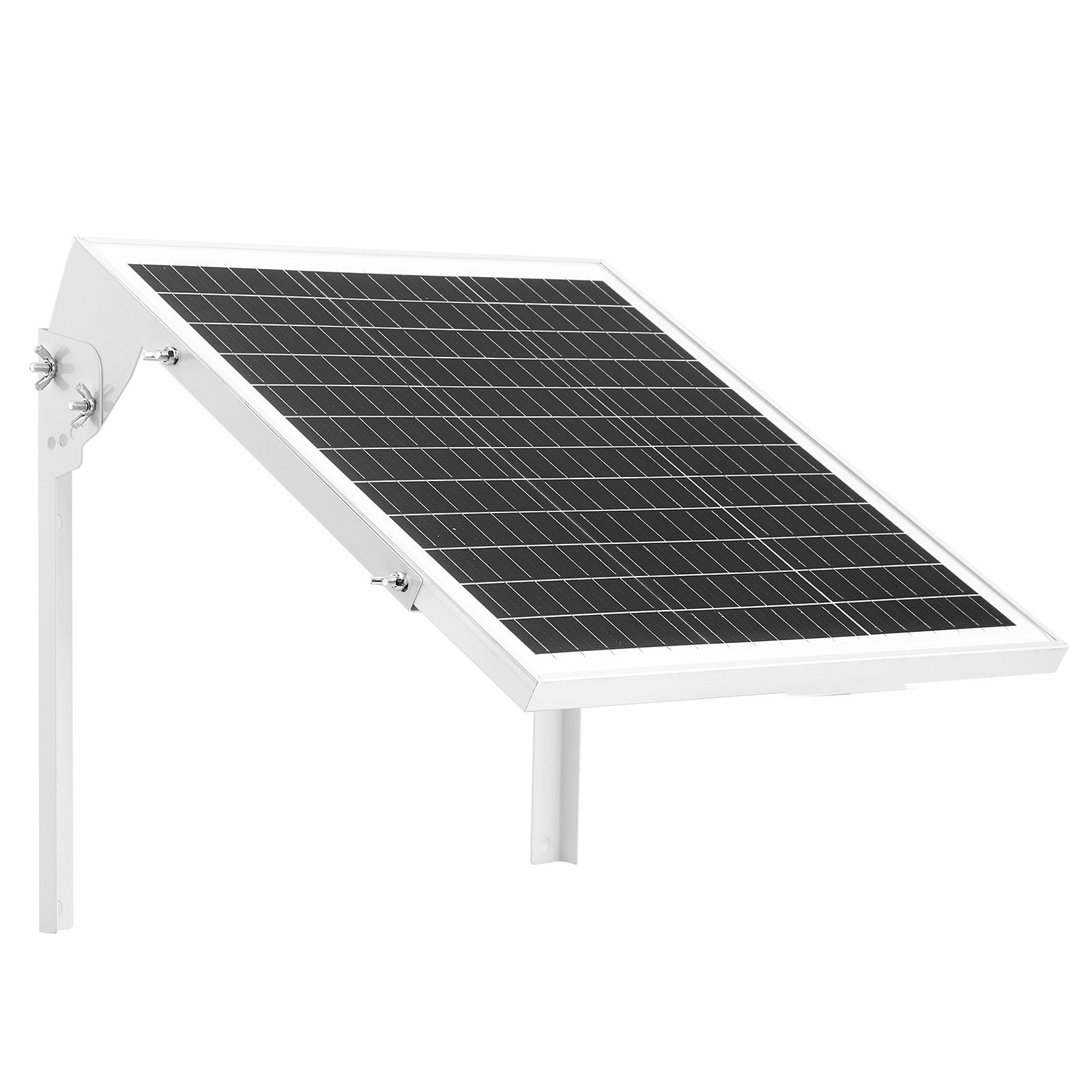 VEVOR Solar Battery Trickle Charger Kit 20W 12V with Built-in MPPT Controller