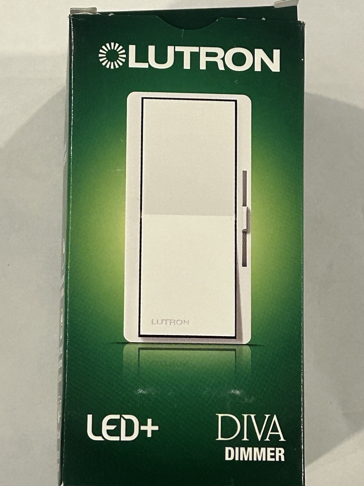 Lot Of 4 Pieces Lutron Diva LED Dimmer Switches with Slide DVCL-153P-GR Gray
