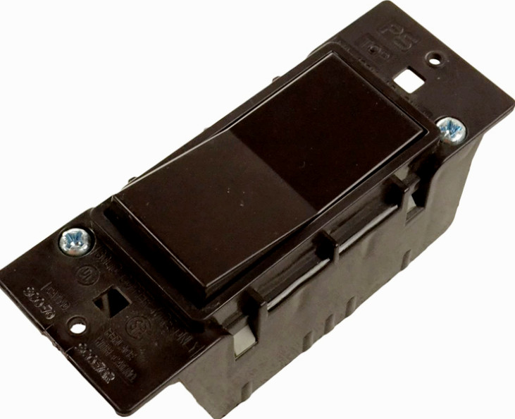 RV Switch SC070-S6 Black Self-Contained Rocker Switch Pass & Seymour Legran