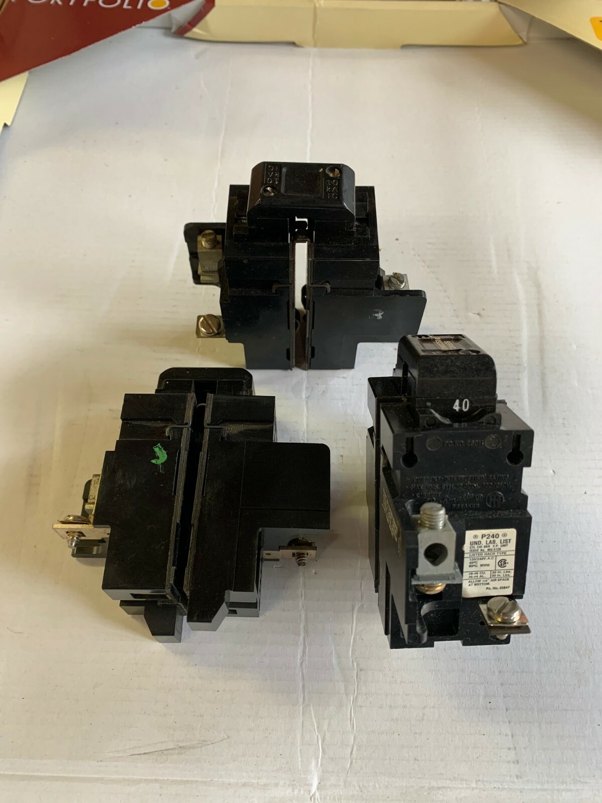 PUSHMATIC Bulldog Gould ITE Circuit Breaker 1 or 2 pole 1yr warranty-pick model
