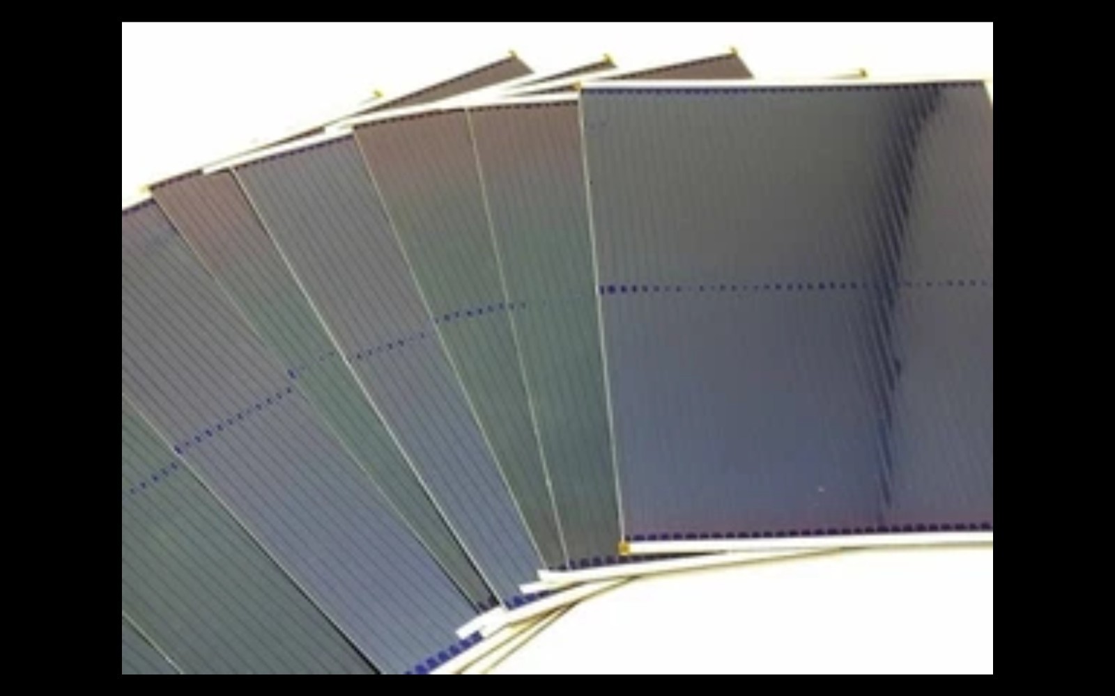 Uni-Solar 1.6V 7.5W 14 x 9.5 x 0.02 Inch Amorphous Solar Cells Pack of 10