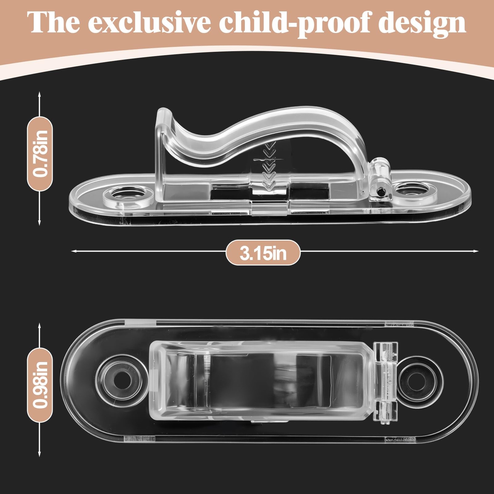 1-Pack Clear Wall Switch Guard,Light Guard Clear/1 Pack,