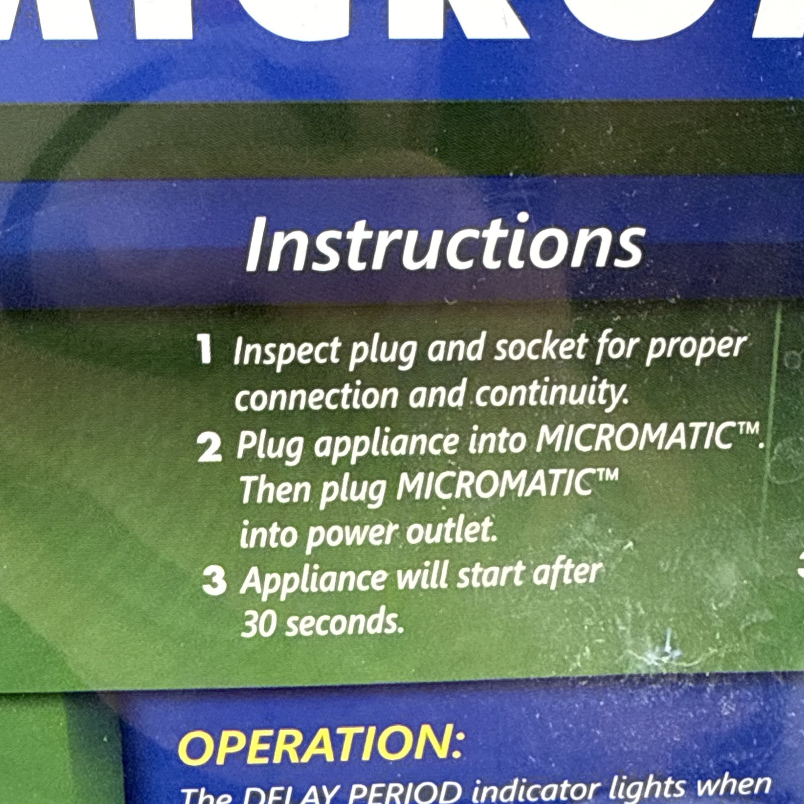 Micromatic WS-2910 Electronic Surge Protector for Microwave Oven New Sealed