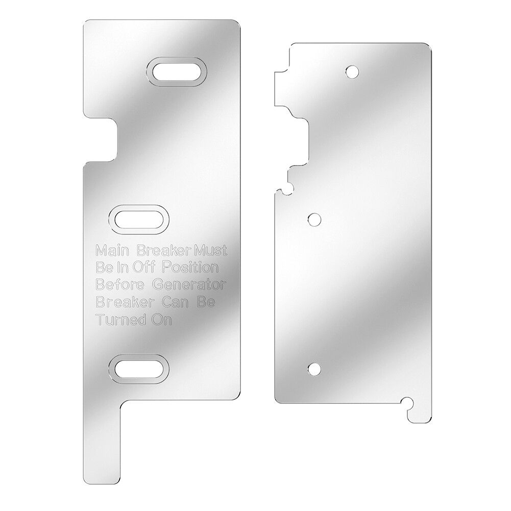 Generator Interlock Kit For Square D QO 200 Amp Panel LISTED Main Breaker