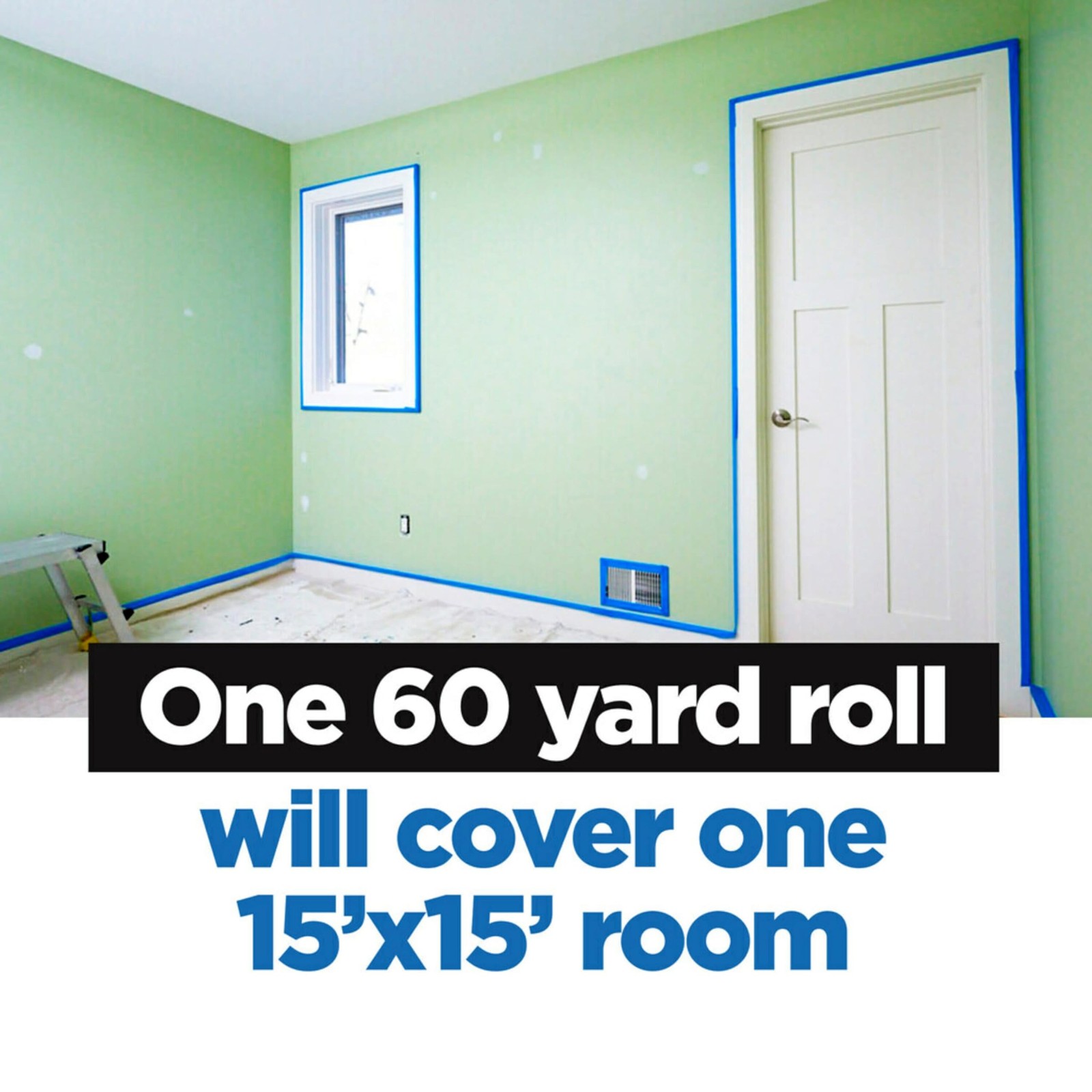 Scotchblue Original Multi-Surface Painters Tape 1 Inch Wide 0.94 In. X 60 Yds 9