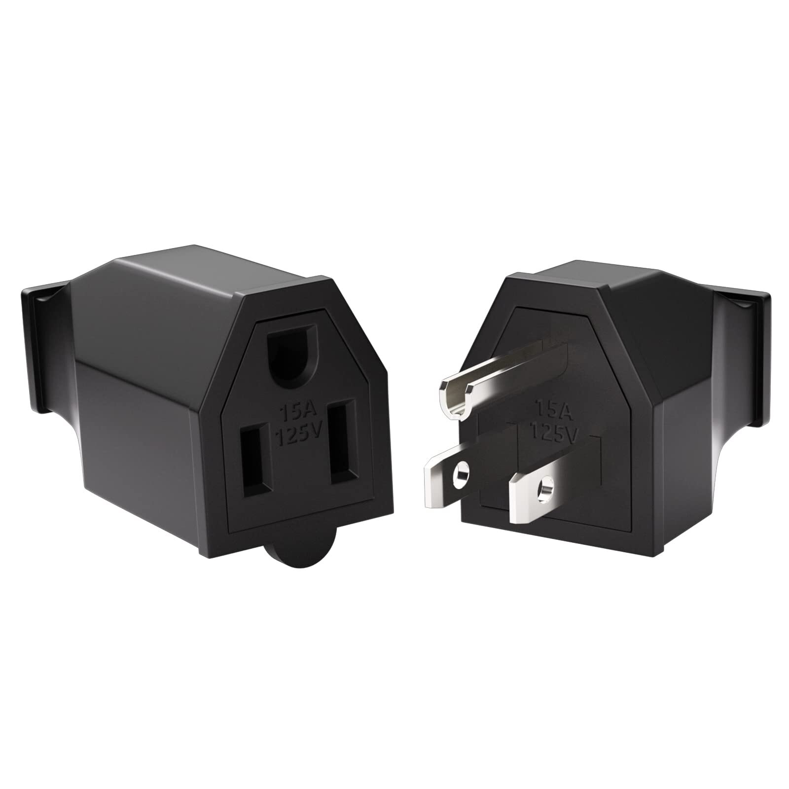 Electrical Replacement Plug & Connector Set, Extension Cord Ends Male and Female