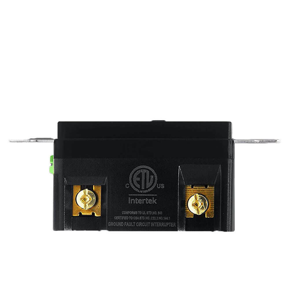GFI GFCI Outlet 15 Amp Tamper-Resistant TR WR LED Indicator Receptacle w/ Plates