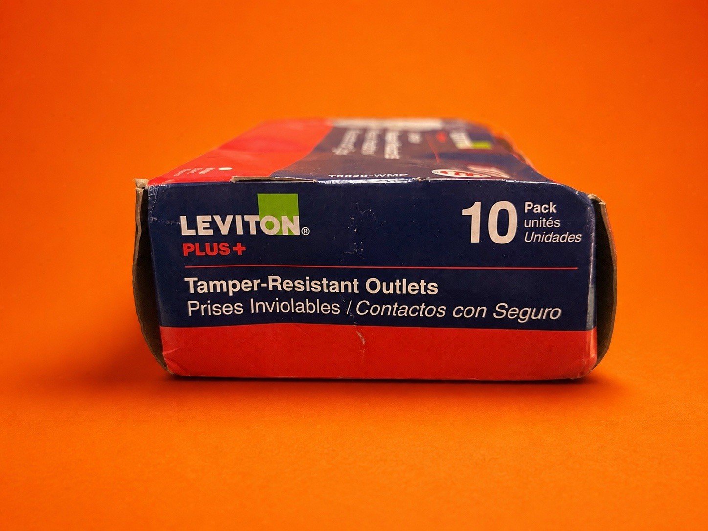 Lot of 4 Leviton Plus 10 White Tamper-Resistant Outlet T5320-WMP