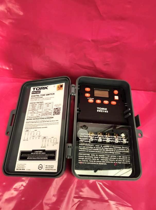 Brand New TORK Timer Control for Lighting…7 DAYS!!
