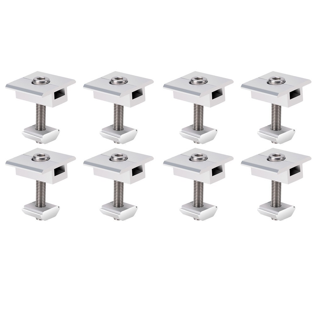 Adjustable Components Aluminium Alloy Photovoltaic Mounting Enhanced Stability